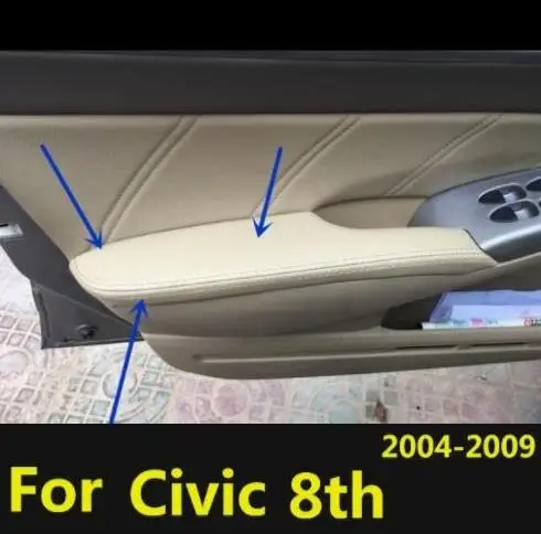 For Honda Civic 8th 2004 -2009 Microfiber Leather Car Door Armrest Panel Protective Cover with Mount Fittings
For Honda Civic 8th 2004 -2009 Microfiber Leather Car Door Armrest Panel Protective Cover with Mount Fittings