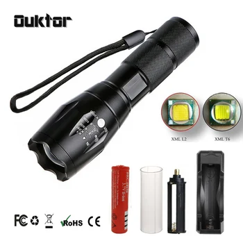 5 Modes LED Zoomable Super Bright Tactical Waterproof Flashlight LED Camping Torch Work Light Emergencies Lamp for 18650 Battery
5 Modes LED Zoomable Super Bright Tactical Waterproof Flashlight LED Camping Torch Work Light Emergencies Lamp for 18650 Battery