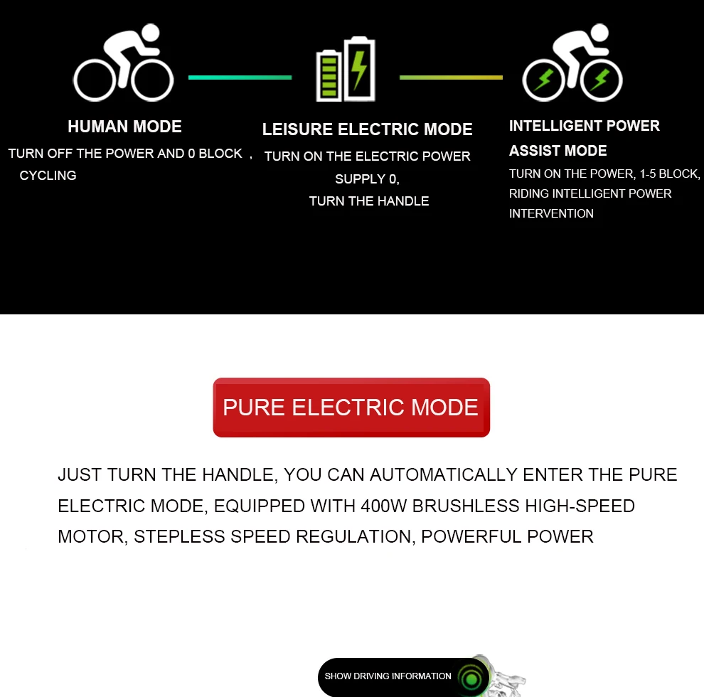 Clearance Electric bicycle to help travel small lithium battery new generation driving battery folding electric bicycle 14 inch mini bicyc 9