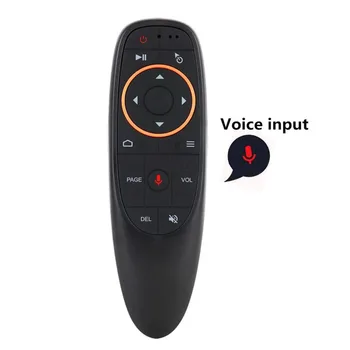 10pcs/lot G10 Voice Control Remote 2.4G Wireless Microphone Gyroscope Air Mouse IR Remote for Android tv box T9 H96 Max X96 mini
10pcs/lot G10 Voice Control Remote 2.4G Wireless Microphone Gyroscope Air Mouse IR Remote for Android tv box T9 H96 Max X96 mini