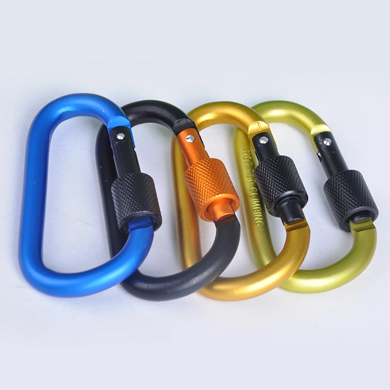 8cm Outdoor Camping Climbing Carabiner D Shape Mountaineering Buckle Fast Hang Mini Buckle Hook Aluminum Alloy
8cm Outdoor Camping Climbing Carabiner D Shape Mountaineering Buckle Fast Hang Mini Buckle Hook Aluminum Alloy