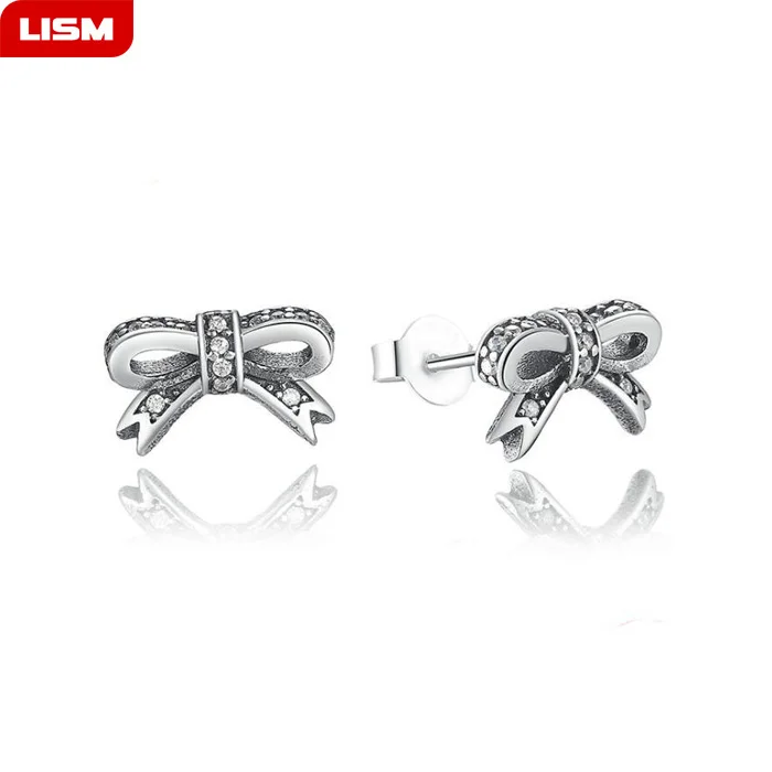 Luxury Crystal Earrings 925 Sterling Silver BowKnot Flower Stud Earrings for Women Brincos Bijoux Wedding Jewelry
Luxury Crystal Earrings 925 Sterling Silver BowKnot Flower Stud Earrings for Women Brincos Bijoux Wedding Jewelry