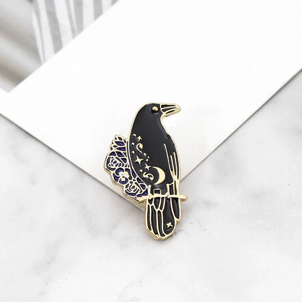 Alloy Brooch Pins Large Magpie Bird Brooches for Women Vintage Retro Style Animal Pins Elegant Fashion Autumn Brooch New
Alloy Brooch Pins Large Magpie Bird Brooches for Women Vintage Retro Style Animal Pins Elegant Fashion Autumn Brooch New