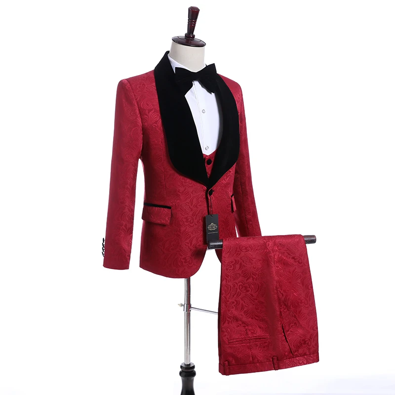 Custom Made Groomsmen Shawl Lapel Groom Tuxedos One Button Men Suits Wedding Best Man Blazer ( Jacket+Pants+Bow Tie+Vest )C132
Custom Made Groomsmen Shawl Lapel Groom Tuxedos One Button Men Suits Wedding Best Man Blazer ( Jacket+Pants+Bow Tie+Vest )C132
