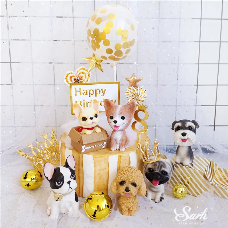 Bling Teddy Corgi Decorations Happy Birthday Shiny Gold Star Decoration for Children's Day Party Supplies Baking Sweet Gifts
Bling Teddy Corgi Decorations Happy Birthday Shiny Gold Star Decoration for Children's Day Party Supplies Baking Sweet Gifts