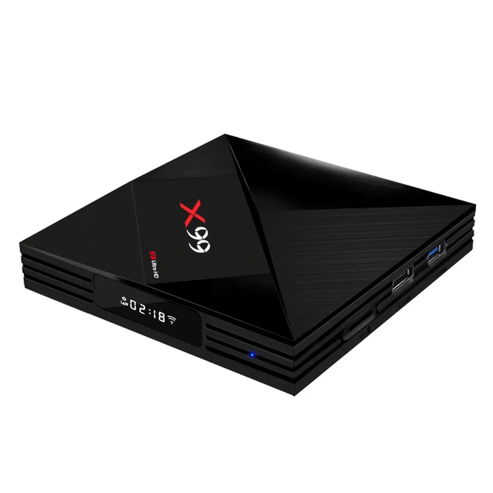X99 Set Top Box Voice Smart 4K High Definition Network Player TV Box 4+64G WiFi Set-top Box Player For Android 7.1
X99 Set Top Box Voice Smart 4K High Definition Network Player TV Box 4+64G WiFi Set-top Box Player For Android 7.1