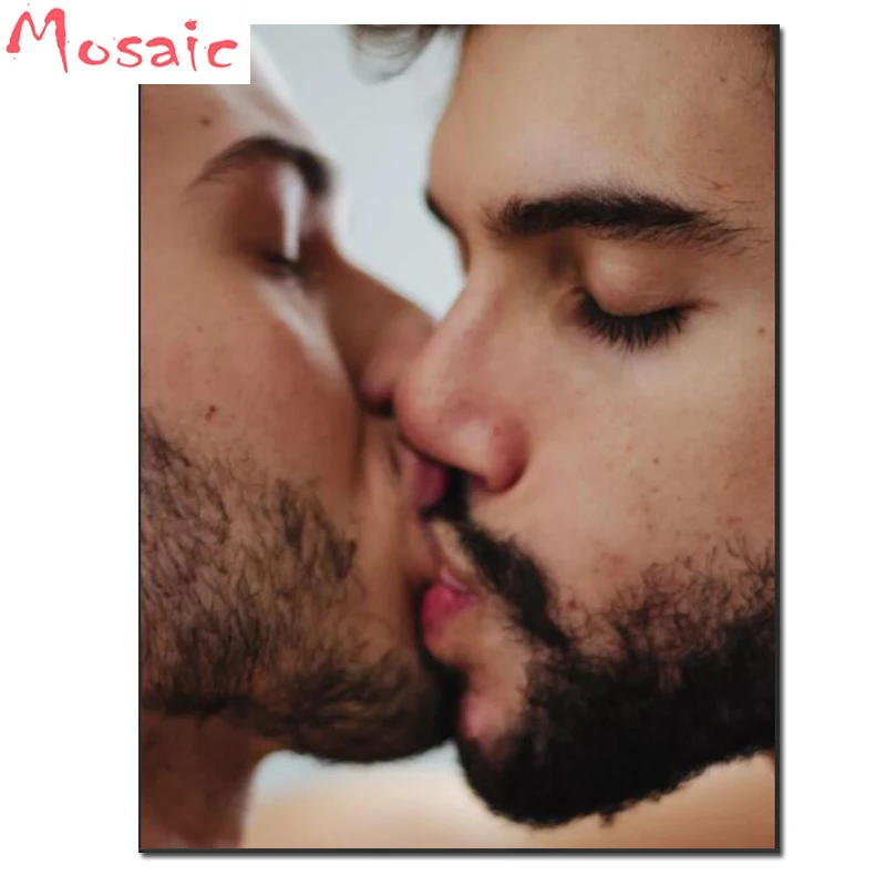 men kiss Diamond painting gat love cross stitch diamond embroidery mosaic round rhinestone stickers home decoration crafts gift
men kiss Diamond painting gat love cross stitch diamond embroidery mosaic round rhinestone stickers home decoration crafts gift