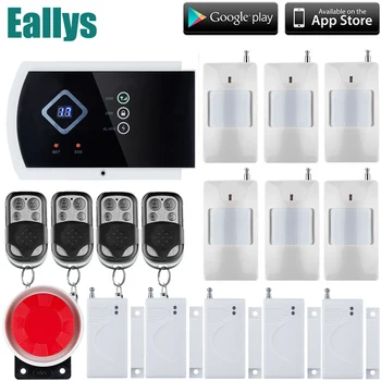 Latest arrival GSM HOME BURGLAR ALARM SYSTEM New Version With App control function
Latest arrival GSM HOME BURGLAR ALARM SYSTEM New Version With App control function