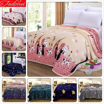 New Fashion Thick Blanket Adult Student Single Double Queen King Size Bedding Cover 150x200 180x200 200x230 2030x250 Bedspreads
New Fashion Thick Blanket Adult Student Single Double Queen King Size Bedding Cover 150x200 180x200 200x230 2030x250 Bedspreads