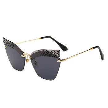 sun glasses women gafas de sol mujer Stylish Cat eye fashion Rimless frame Sunglasses men lunette de soleil femme tamll
sun glasses women gafas de sol mujer Stylish Cat eye fashion Rimless frame Sunglasses men lunette de soleil femme tamll
