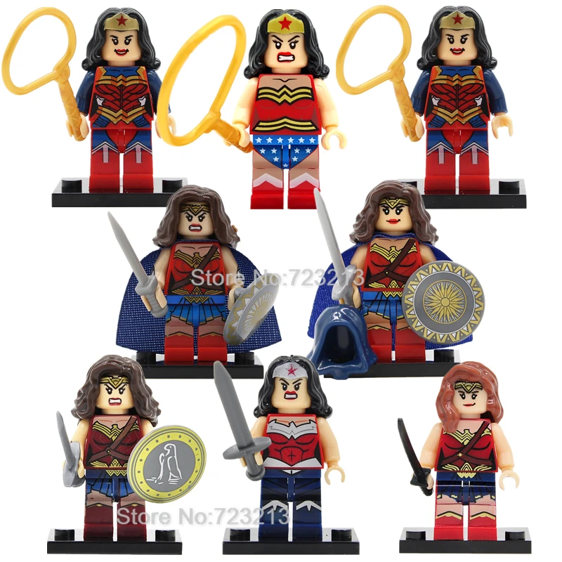 Wonder Woman Legoingly Figure Diana Princess Single Sale Super Heroine Hero Building Blocks Set Model Bricks Toys for Children
Wonder Woman Legoingly Figure Diana Princess Single Sale Super Heroine Hero Building Blocks Set Model Bricks Toys for Children