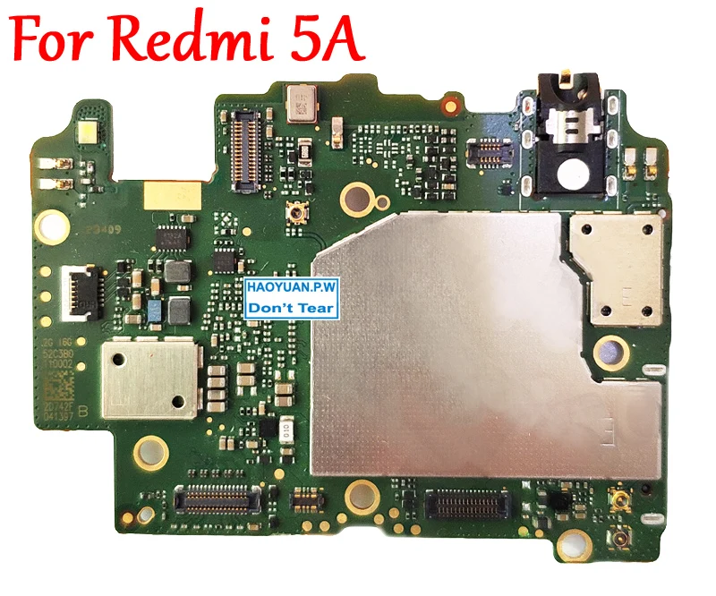 Tested Full Work Original Unlock Motherboard For Xiaomi Hongmi Redmi 5A Logic Circuit Board Electronic Plate Fast Shipping
Tested Full Work Original Unlock Motherboard For Xiaomi Hongmi Redmi 5A Logic Circuit Board Electronic Plate Fast Shipping