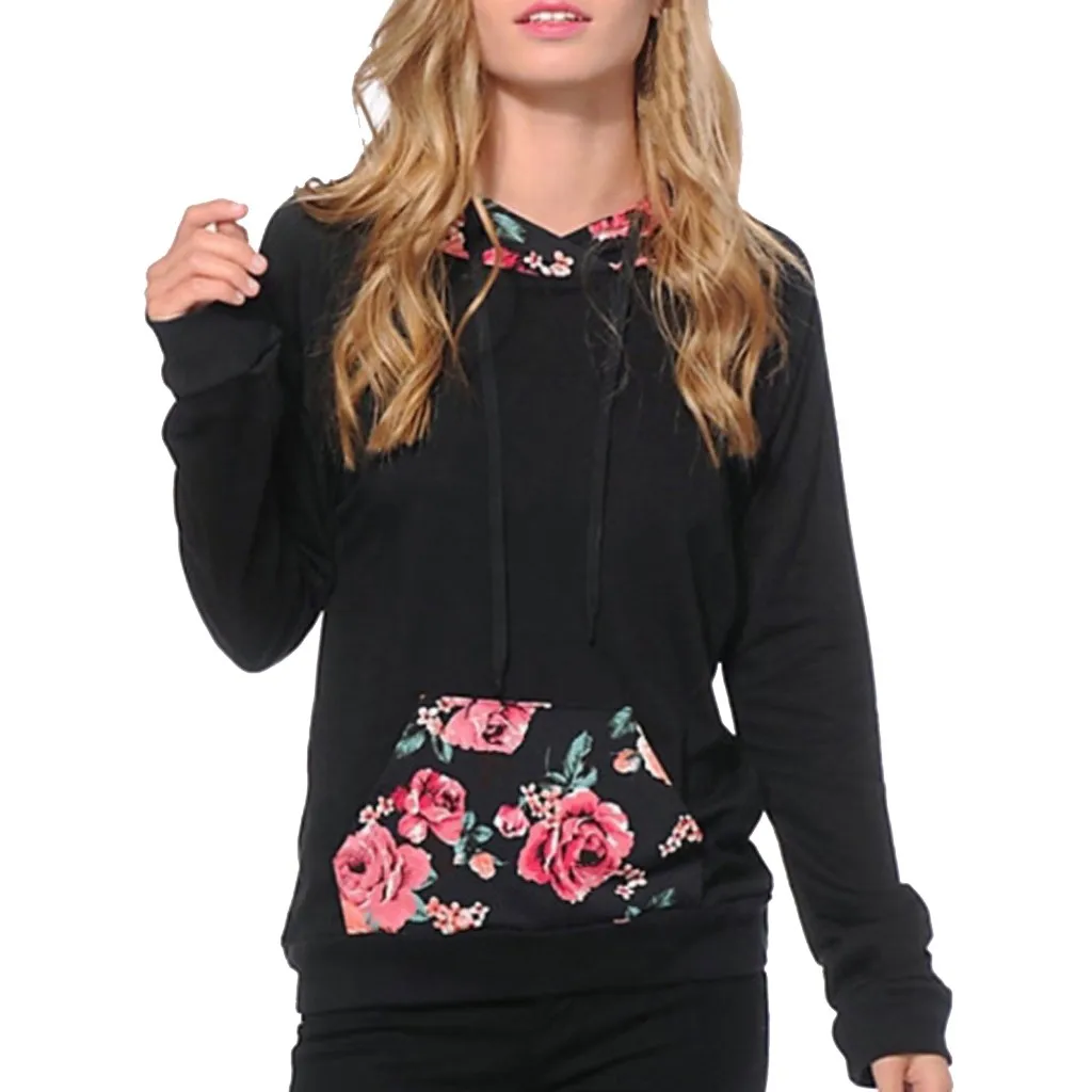 Women hoodies sweatshirts floral print simple plus size long sleeve sports hooded round neck casual pocket running fitness tops
Women hoodies sweatshirts floral print simple plus size long sleeve sports hooded round neck casual pocket running fitness tops