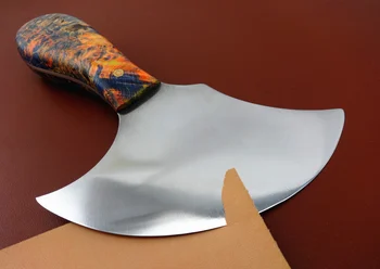 1pc 100mm Leather Craft Original Colored Hardwood Handle Swiss High-grade Steel Round Blade Knife Cutter Tool - Sewing Stitching
1pc 100mm Leather Craft Original Colored Hardwood Handle Swiss High-grade Steel Round Blade Knife Cutter Tool - Sewing Stitching