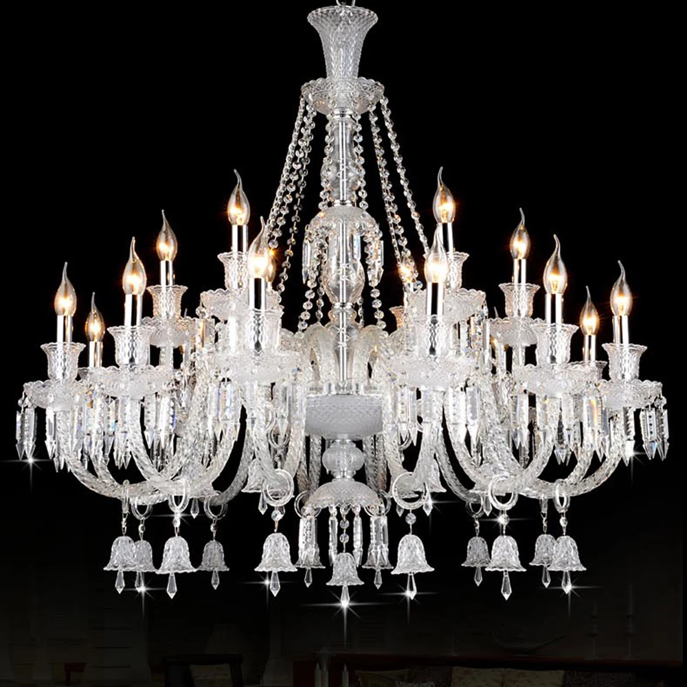 European Crystal Chandelier Candles Living Room Lamp Restaurant Lights Atmosphere Hotel Duplex House Chandelier Luxury VillaLamp
European Crystal Chandelier Candles Living Room Lamp Restaurant Lights Atmosphere Hotel Duplex House Chandelier Luxury VillaLamp