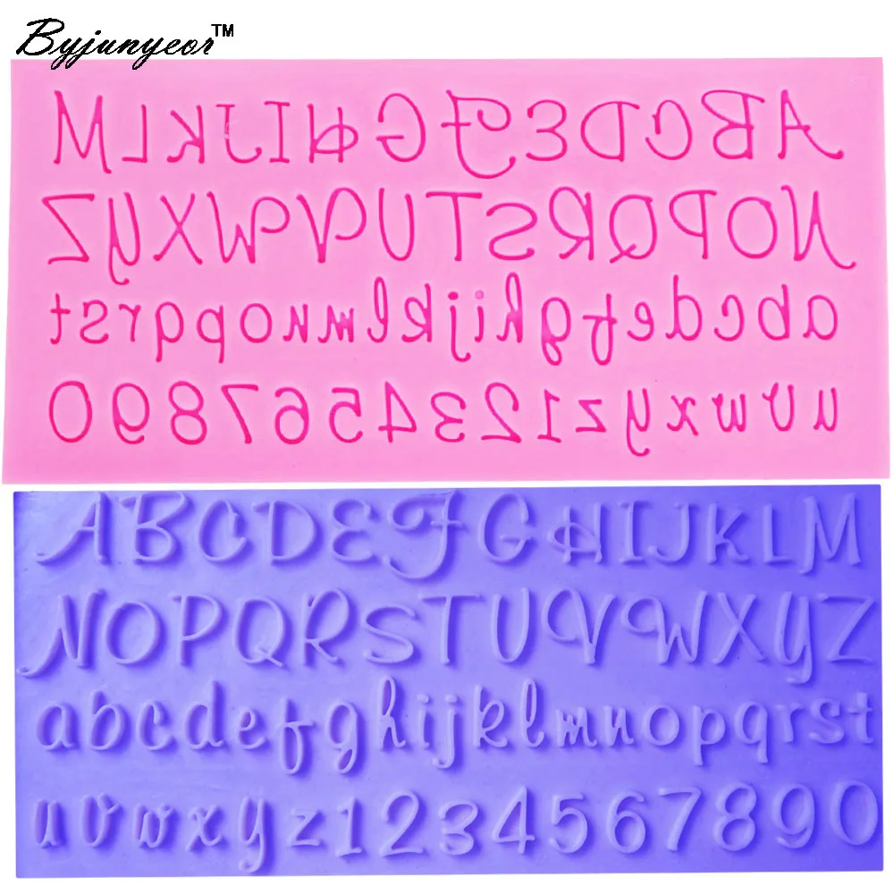 Byjunyeor M420 Fondant Cake Mold Capital Russian Handwriting Alphabets Script Letters&number 0-9 Chocolate Mould 18.3*8.3*0.5cm
Byjunyeor M420 Fondant Cake Mold Capital Russian Handwriting Alphabets Script Letters&number 0-9 Chocolate Mould 18.3*8.3*0.5cm