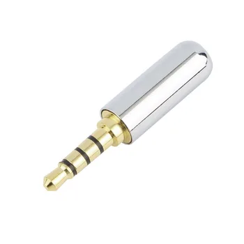 3.5mm 4 Pole Earphones Soldering Jack Male Headphone Repair Jack Cable Plug Solder Adapters Metal Alloy Audio Soldering Spring
3.5mm 4 Pole Earphones Soldering Jack Male Headphone Repair Jack Cable Plug Solder Adapters Metal Alloy Audio Soldering Spring