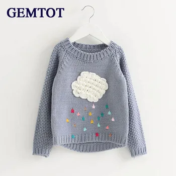 GEMTOT 2017 Spring Autumn Children 's Clothing Clouds Sweater Jackets Girls Tops Neck Long Sleeve Sweaters Raindrops Sweaters k1
GEMTOT 2017 Spring Autumn Children 's Clothing Clouds Sweater Jackets Girls Tops Neck Long Sleeve Sweaters Raindrops Sweaters k1