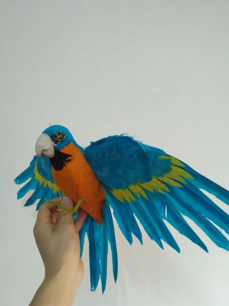 foam&feathers simulation parrot blue$yellow feathers spreading wings parrot 30x45cm handicraft prop garden decoration gift p0106
foam&feathers simulation parrot blue$yellow feathers spreading wings parrot 30x45cm handicraft prop garden decoration gift p0106