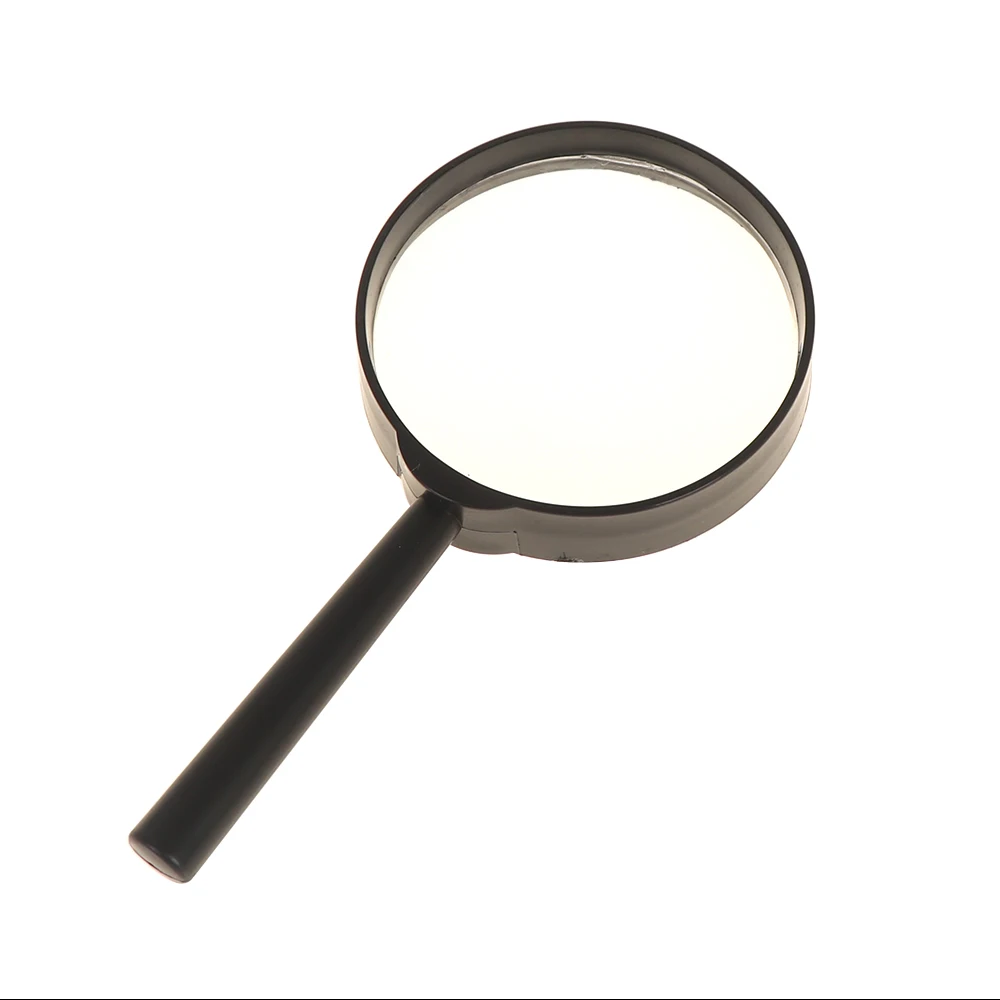 Classic Delicate 60mm Handheld Magnifier Glass Lens Plastic Handle Reading Magnifying Meter Tools For Reading Accessories
Classic Delicate 60mm Handheld Magnifier Glass Lens Plastic Handle Reading Magnifying Meter Tools For Reading Accessories