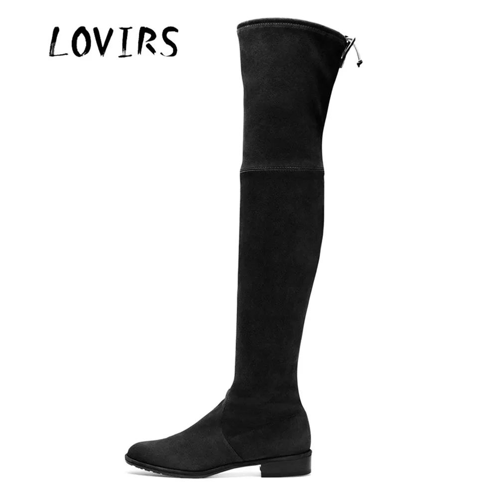 LOVIRS Womens Basic Plain Round Toe Suede Flats Thigh High Over The Knee Stretch Boots Shoes for Women Fashion Classics Leisure
LOVIRS Womens Basic Plain Round Toe Suede Flats Thigh High Over The Knee Stretch Boots Shoes for Women Fashion Classics Leisure
