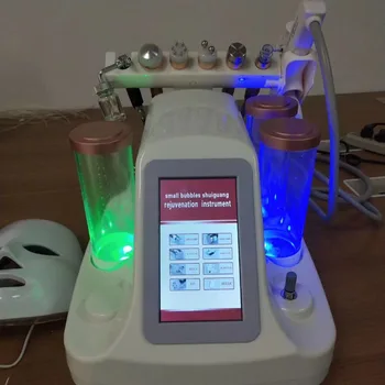 Portable 8 in 1 Hydro water bubble diamond peeling vacuum spa facial cleaning beauty device with led beauty mask
Portable 8 in 1 Hydro water bubble diamond peeling vacuum spa facial cleaning beauty device with led beauty mask