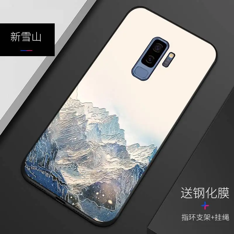 Рельефный Винтажный чехол в Восточном китайском и японском стиле для Samsung galaxy S9 s9