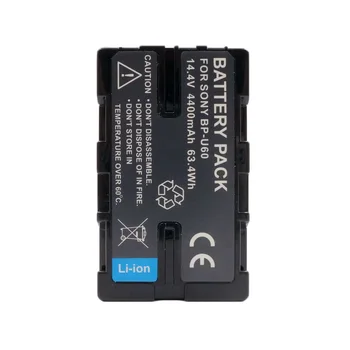 WHCYonline 4400mAh BP-U60 Camera Battery For SONY PXW-X8 PMW-100 PMW-200 PMW-EX1 PMW-EX260 PMW-EX280 PMW-EX160 PMW-F3 Camera
WHCYonline 4400mAh BP-U60 Camera Battery For SONY PXW-X8 PMW-100 PMW-200 PMW-EX1 PMW-EX260 PMW-EX280 PMW-EX160 PMW-F3 Camera