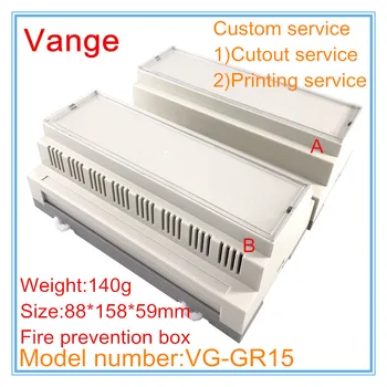2pcs/lot guide rail junction box ABS plastic mould case enclosure 88*158*59mm fire prevention material project box
2pcs/lot guide rail junction box ABS plastic mould case enclosure 88*158*59mm fire prevention material project box