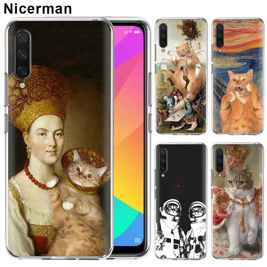 silicone case for Xiaomi Mi 9T CC9 CC9E A1 A2 8 Lite Play Remid K20 Pro 7 7A Funny Pat Cat Art Aesthetics painting TPU Clear Cap
silicone case for Xiaomi Mi 9T CC9 CC9E A1 A2 8 Lite Play Remid K20 Pro 7 7A Funny Pat Cat Art Aesthetics painting TPU Clear Cap