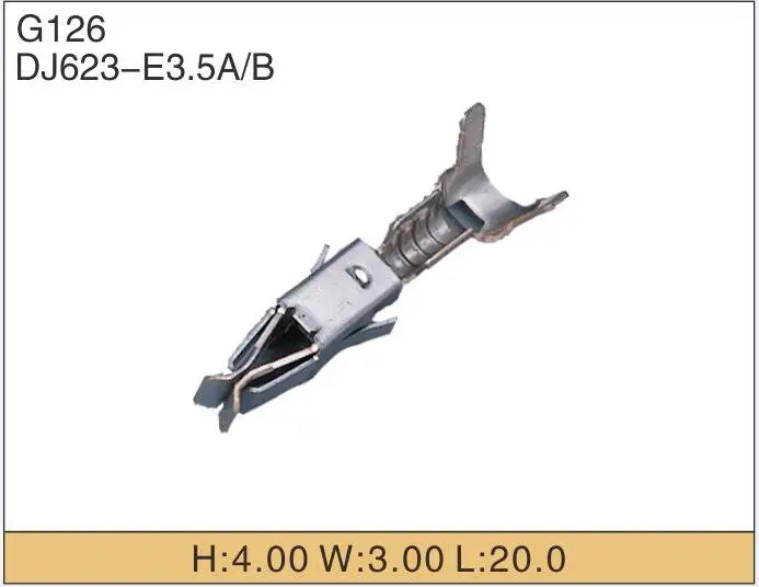 Crimp Terminals (Pins) Contact Pin for Bosch JPT Socket Housing Connector Plug for 18-20AWG Wire Cable
Crimp Terminals (Pins) Contact Pin for Bosch JPT Socket Housing Connector Plug for 18-20AWG Wire Cable