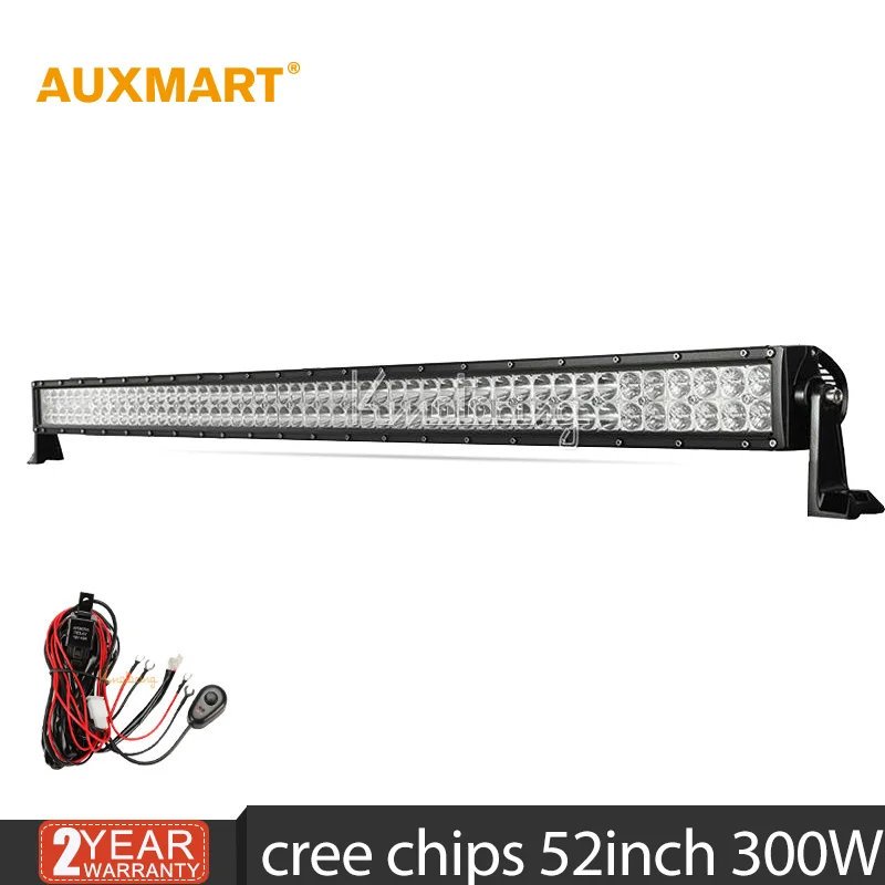 Auxmart 52inch 300w straight LED Light Bar Spot Flood Combo beam offroad trailer camper SUV ATV 4x4 4WD LED Driving Lamp 12v 24
Auxmart 52inch 300w straight LED Light Bar Spot Flood Combo beam offroad trailer camper SUV ATV 4x4 4WD LED Driving Lamp 12v 24