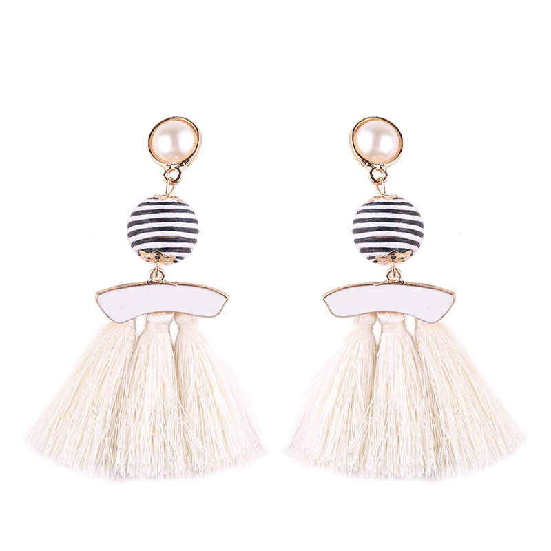 Fringed Fashion Tassel Earrings*