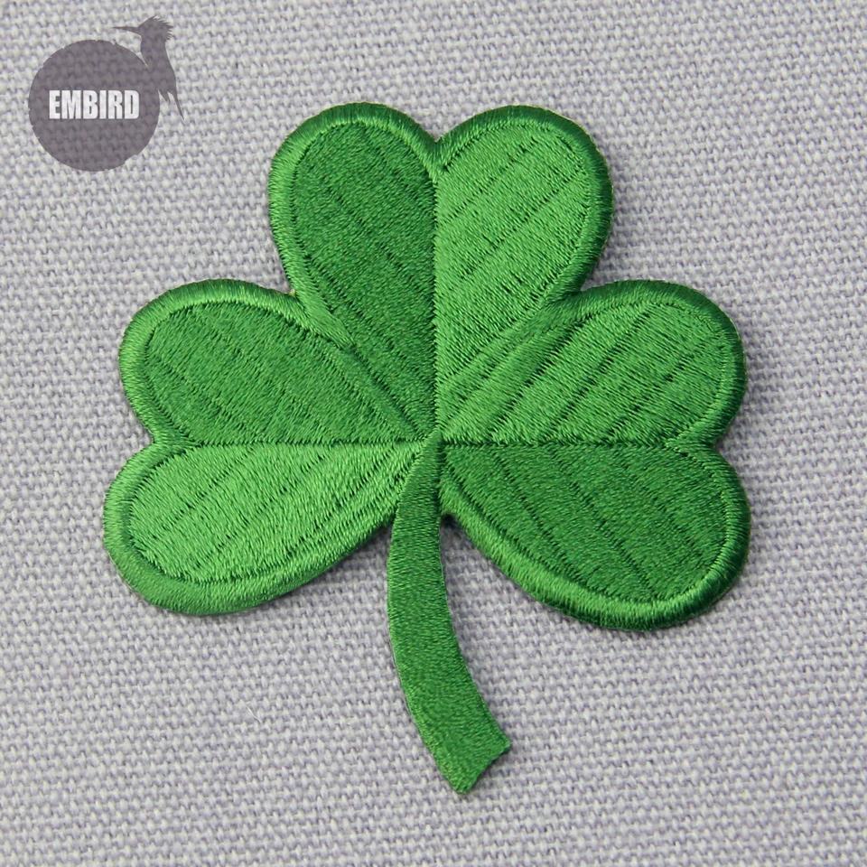 Embird patches Embroidered iron on jacket patches Irish Clover Dark Green ceo-friendly fabric patch for clothes patch
Embird patches Embroidered iron on jacket patches Irish Clover Dark Green ceo-friendly fabric patch for clothes patch