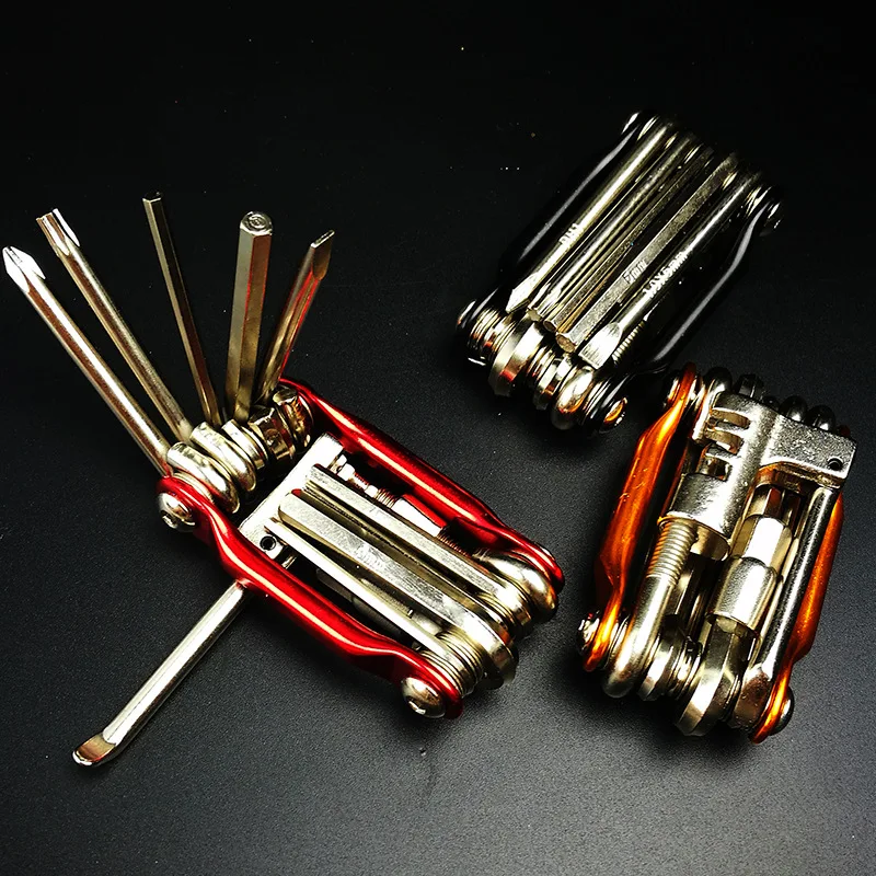 Bicycle Repair Tool Bike Multi 11 in 1 Set Kit Hex Spoke Cycle Screwdriver Tool Wrench Mountain Cycle Tool Sets Black
Bicycle Repair Tool Bike Multi 11 in 1 Set Kit Hex Spoke Cycle Screwdriver Tool Wrench Mountain Cycle Tool Sets Black