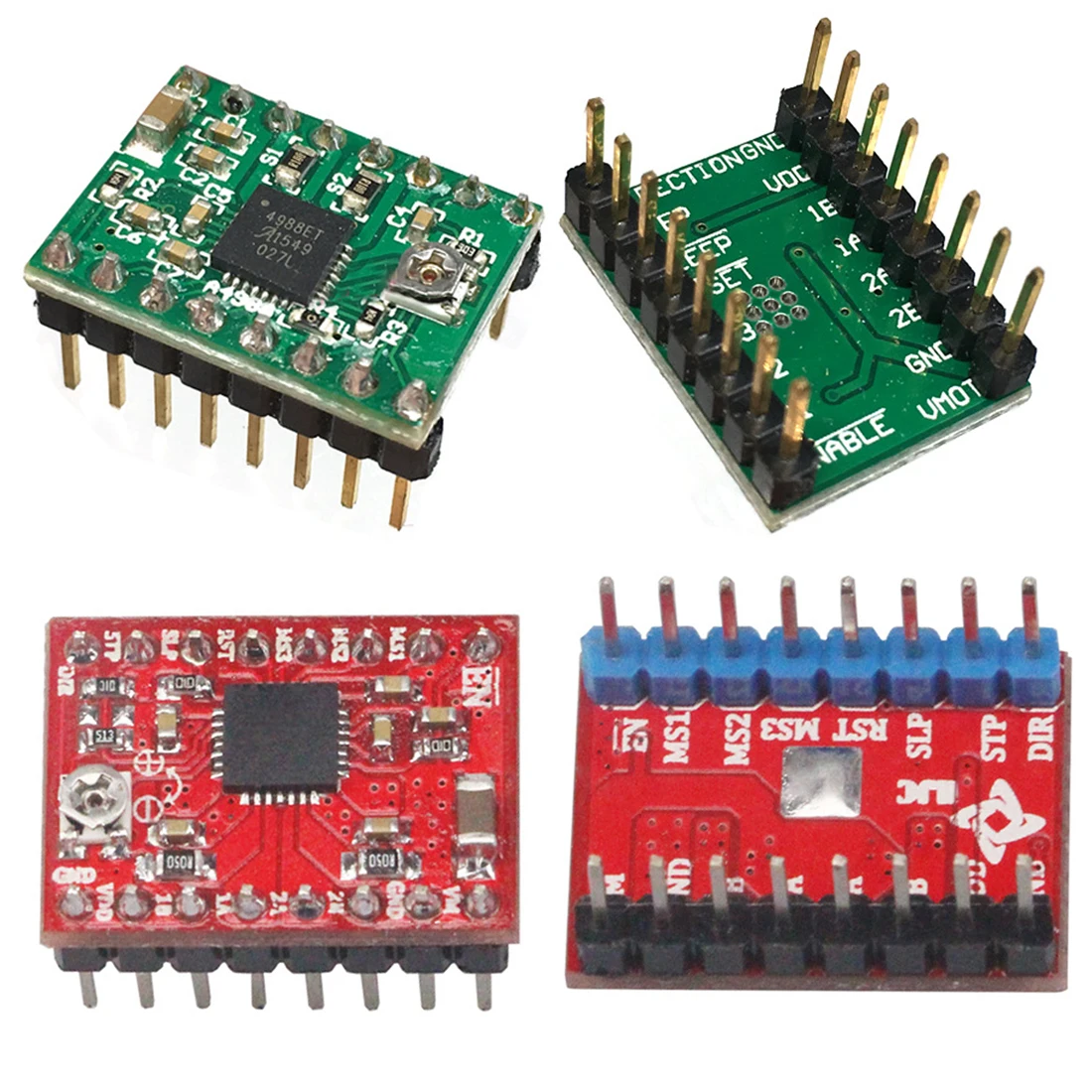 Etmakit Hot Sale CNC 3D Printer Parts Accessory Reprap pololu A4988 Stepper Motor Driver Module with Heatsink for ramps 1.4
Etmakit Hot Sale CNC 3D Printer Parts Accessory Reprap pololu A4988 Stepper Motor Driver Module with Heatsink for ramps 1.4