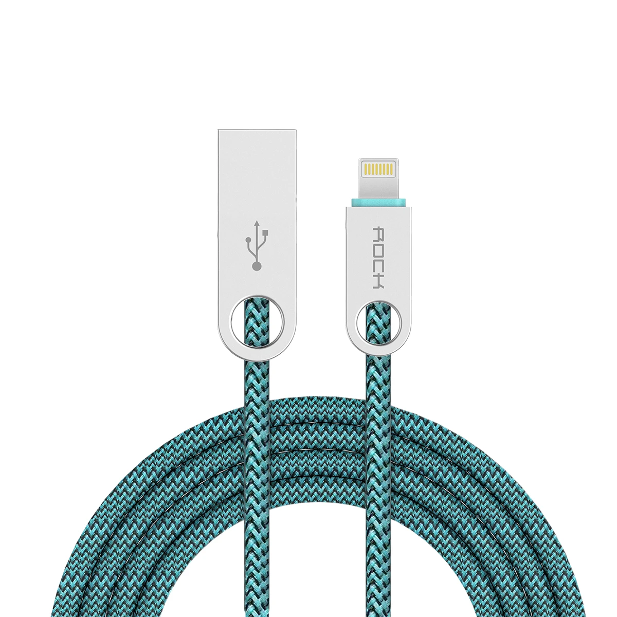 Rock USB Data Sync Charge Cable for iPhone/iPad 1m/1.8m