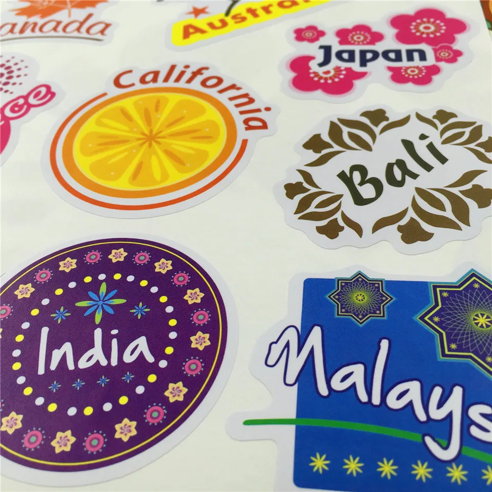 aliexpress com buy top fashion luggage travel stickers for
