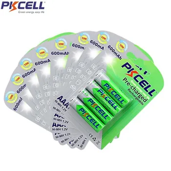 32Pcs PKCELL 600mAh AAA nimh 1.2V Rechargeable NIMH Battery Low Self Discharge For Watches Camera flashlight,remote control
32Pcs PKCELL 600mAh AAA nimh 1.2V Rechargeable NIMH Battery Low Self Discharge For Watches Camera flashlight,remote control