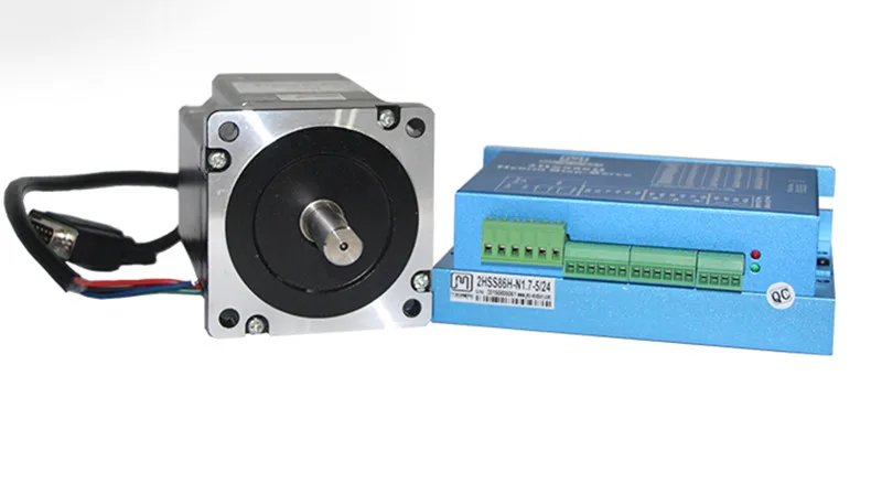 NEMA34 8.5NM JMC 2phase 86 Closed loop Stepper motor driver CNC kit 86J18118EC-1000+2HSS86H
NEMA34 8.5NM JMC 2phase 86 Closed loop Stepper motor driver CNC kit 86J18118EC-1000+2HSS86H