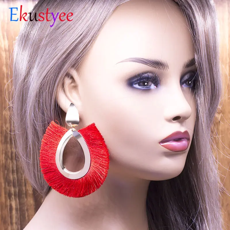Bohemia Heart Tassel Earring fashion charm Dangle Earrings Women Boho Jewelry female Brincos Wedding Statement Drop Earrings
Bohemia Heart Tassel Earring fashion charm Dangle Earrings Women Boho Jewelry female Brincos Wedding Statement Drop Earrings