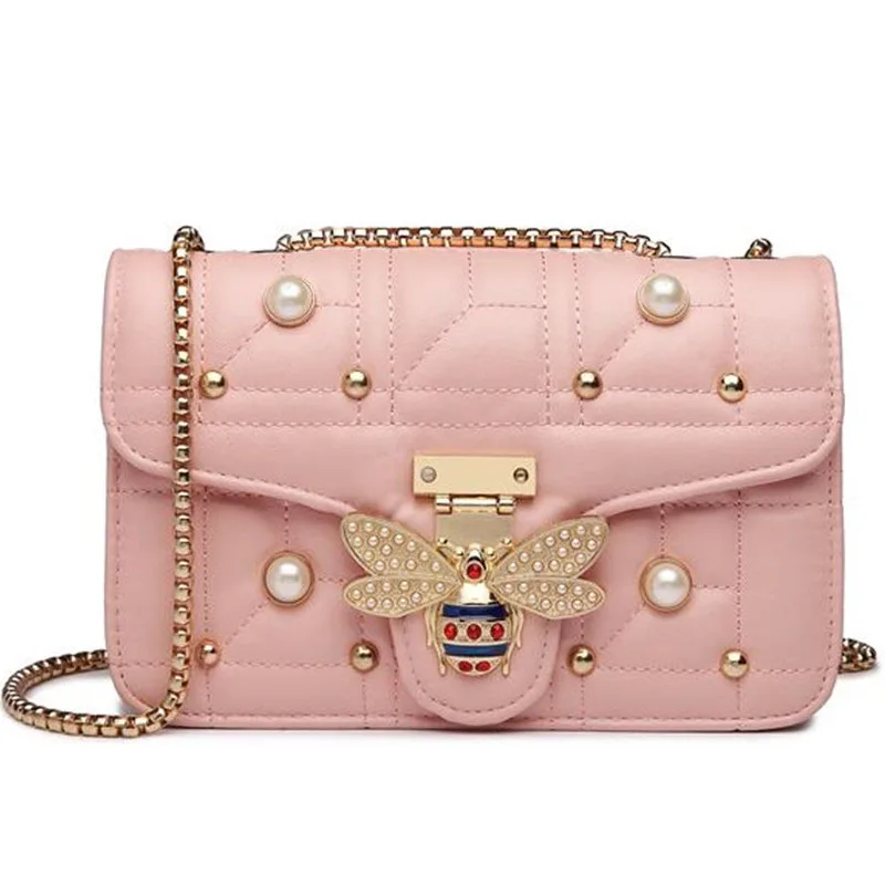Brands Designer Women Shoulder Bag Chain Strap Flap Ladies Leather Handbags Messenger Bag Women Clutch Bag Bee Buckle Purse
Brands Designer Women Shoulder Bag Chain Strap Flap Ladies Leather Handbags Messenger Bag Women Clutch Bag Bee Buckle Purse
