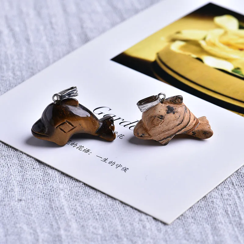 1PC Natural Crystal Rock Love Dolphin Guardian Gemstone Fashion Pendant DIY Jewelry Couple Decoration Trend Gift
1PC Natural Crystal Rock Love Dolphin Guardian Gemstone Fashion Pendant DIY Jewelry Couple Decoration Trend Gift