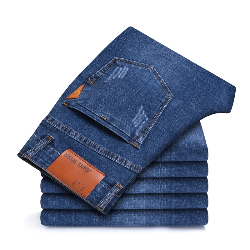brand business fashion casual jeans 2019 spring new style high quality stretch cotton straight jeans men's trousers
brand business fashion casual jeans 2019 spring new style high quality stretch cotton straight jeans men's trousers