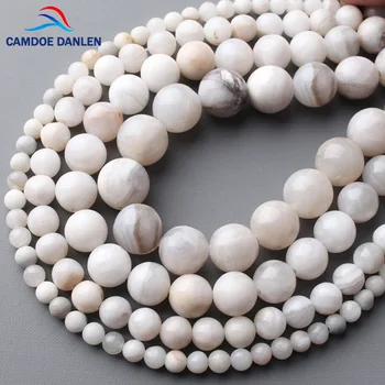 Camdoe Danlen Natural Stone Beads White Crazy Agates Round Loose Beads 4 6 8 10 Mm Fit Diy Fashion Jewelry Making Accessories
Camdoe Danlen Natural Stone Beads White Crazy Agates Round Loose Beads 4 6 8 10 Mm Fit Diy Fashion Jewelry Making Accessories