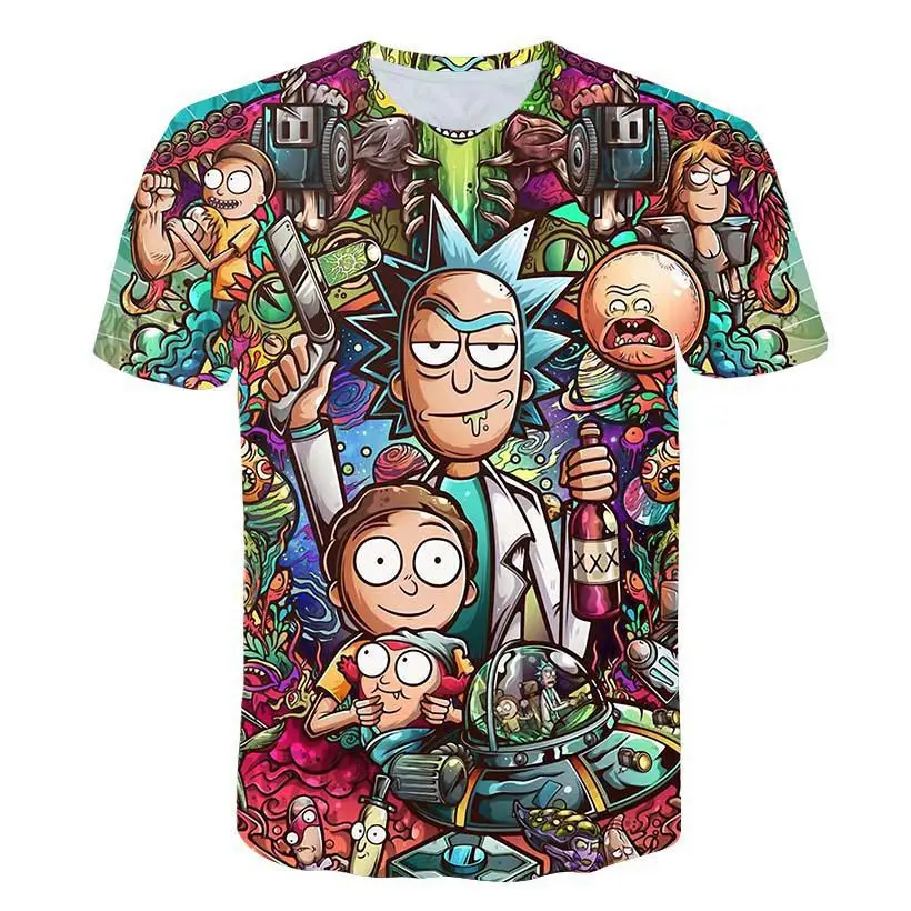 Rick and Morty Art 3D Anime Cartoon Printed Summer Fashion Casual Short Sleeve O-neck Plus Size 5XS-4XL Streetwear Mens T Shirt
Rick and Morty Art 3D Anime Cartoon Printed Summer Fashion Casual Short Sleeve O-neck Plus Size 5XS-4XL Streetwear Mens T Shirt