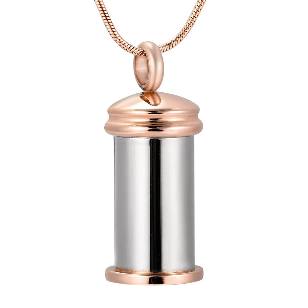 Memorial Urn Pendant Blank Engravable Stainless Steel Cylinder Hold Human/Pet Ashes Keepsake Cremation Jewelry Necklace
Memorial Urn Pendant Blank Engravable Stainless Steel Cylinder Hold Human/Pet Ashes Keepsake Cremation Jewelry Necklace