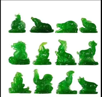 12PC SET Zodiac pieces in the feng shui rat ox tiger rabbit dragon snake horse sheep monkey rooster dog pig resin arts
12PC SET Zodiac pieces in the feng shui rat ox tiger rabbit dragon snake horse sheep monkey rooster dog pig resin arts
