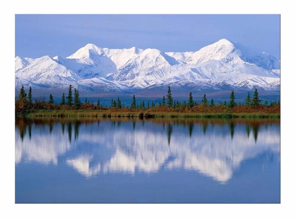 1 Panel Nature Snow Mountain Scenery Canvas Painting Blue Lake Wall Picture Decorative Home Wall Decor Paintings Framed
1 Panel Nature Snow Mountain Scenery Canvas Painting Blue Lake Wall Picture Decorative Home Wall Decor Paintings Framed