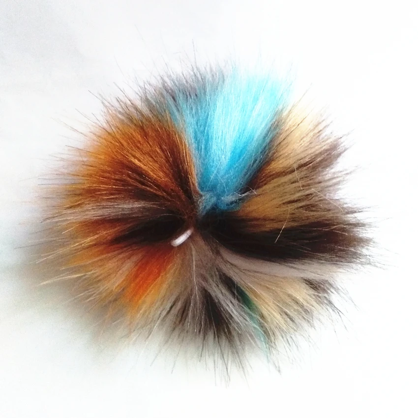Blue Brown Series Faux Raccoon fur Pompon 10cm Pompom Irregular Color Combinations Pendant Jewelry Accessories Handicraft
Blue Brown Series Faux Raccoon fur Pompon 10cm Pompom Irregular Color Combinations Pendant Jewelry Accessories Handicraft